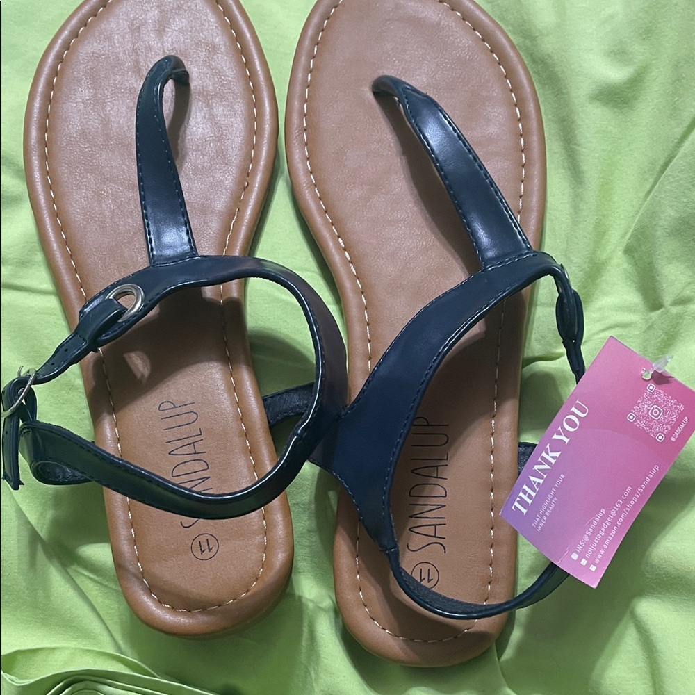 Sandalup Black Women's Sandals